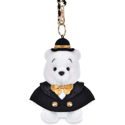 Japan Tokyo Disney Store Winnie the Pooh Plush Toy Keychain KURONOHI BLACK STYLE