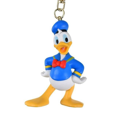 Japan Tokyo Disney Store Donald Duck Keychain Basic 3D Key Chain Fes