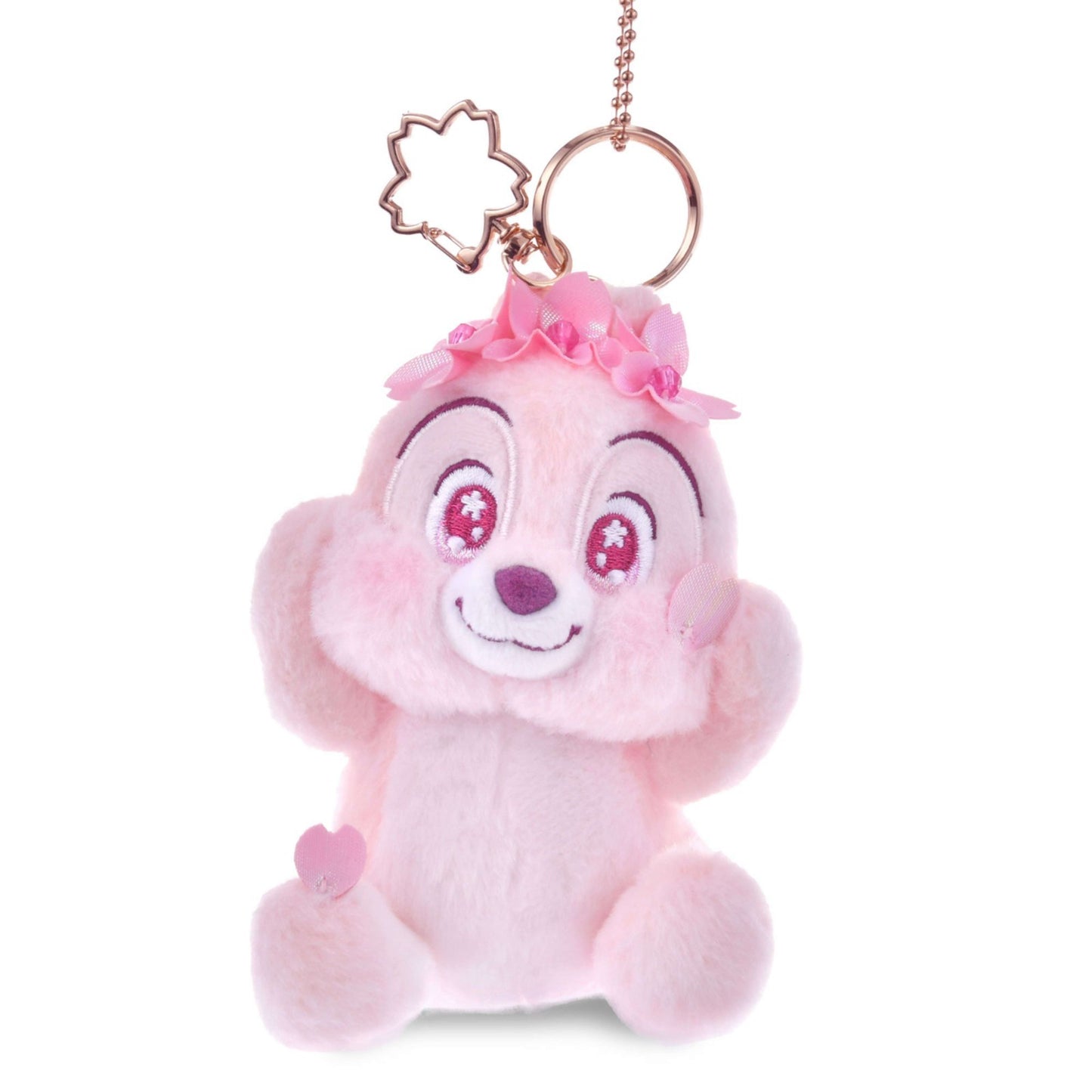 Japan Tokyo Disney Store Chip Plush Keychain Highlight Sakura Collection 2026