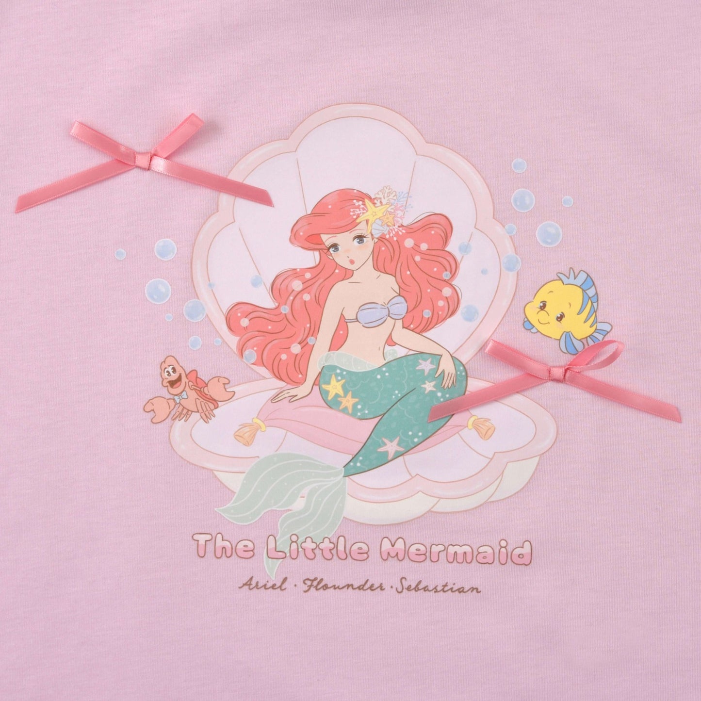 Japan Tokyo Disney Store Ariel T-Shirt Little Mermaid Illustrated by mikko