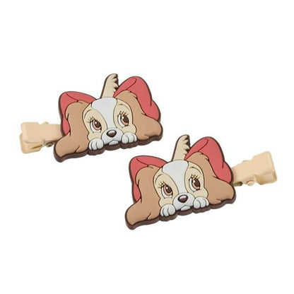 Japan Tokyo Disney Store Lady Hair Clip Set Color MAEGAMI Health & Beauty Tool