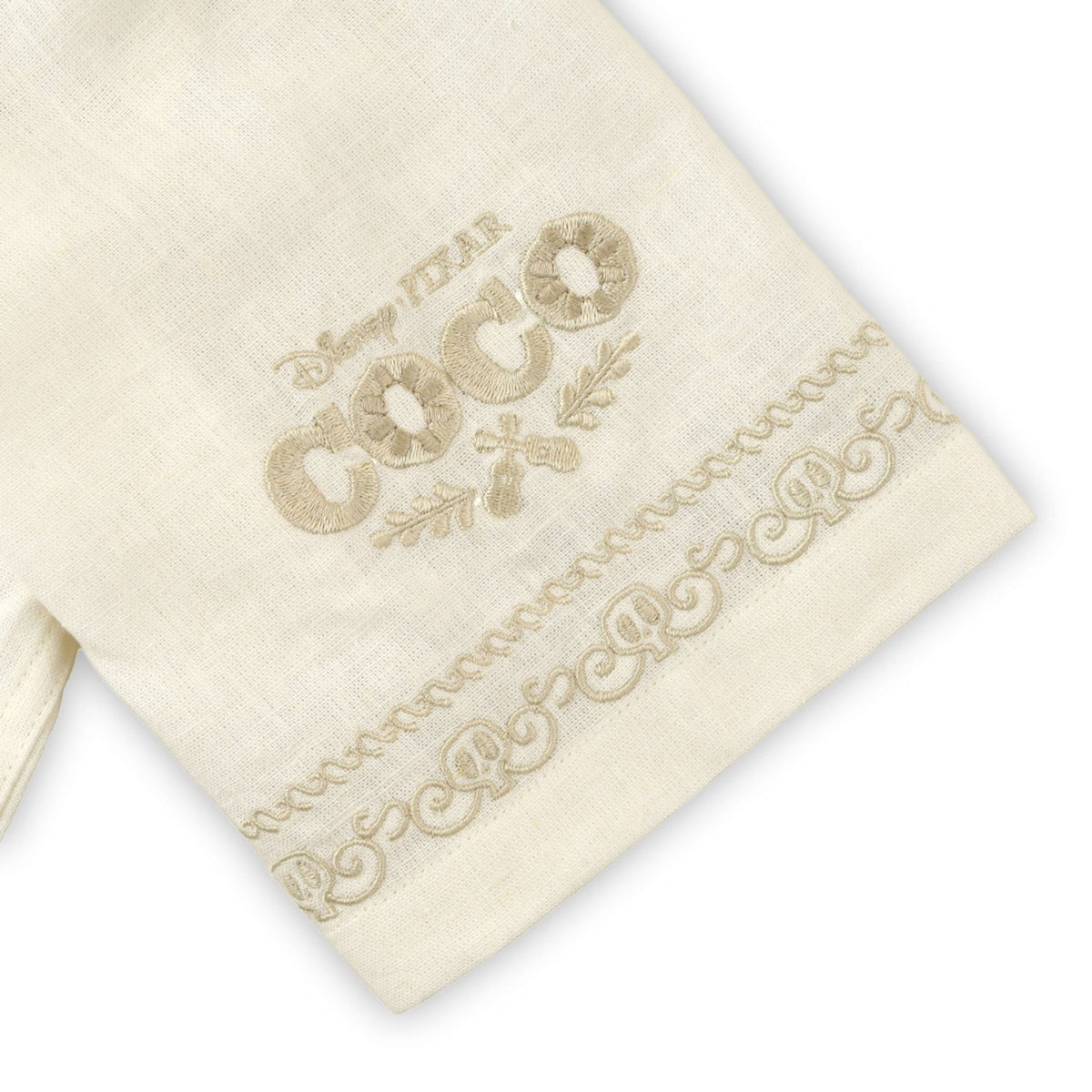 Japan Tokyo Disney Store Coco Short-Sleeve Shirt White XL
