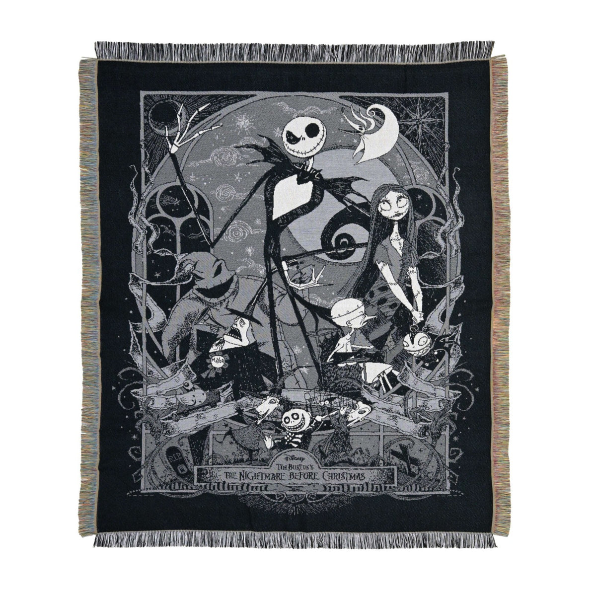 Japan Tokyo Disney Store Large blanket Tim Burton's Nightmare Before Christmas