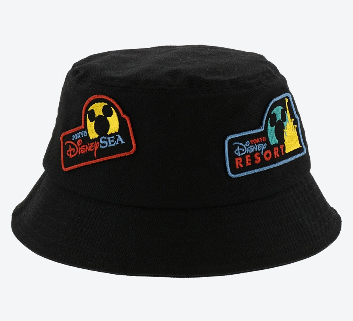 Japan Tokyo Disney Resort Store Cap Hat Ears Sea Land Black 2023 limited