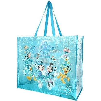 Japan Tokyo Disney Resort Sea 25th Sparkling Jubilee Shopping Bag (Large)