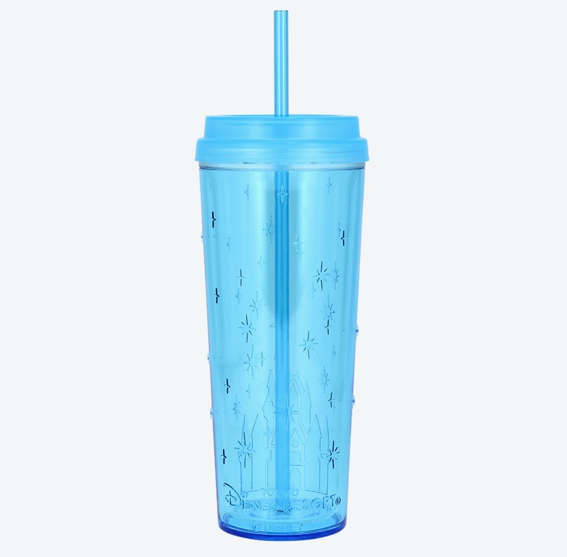 Japan Tokyo Disney Resort Tumbler Cinderella Castle Light Blue