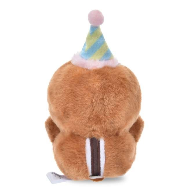 Japan Tokyo Disney Store Chip Plush Toy Urupocha-chan Birthday Chip & Dale