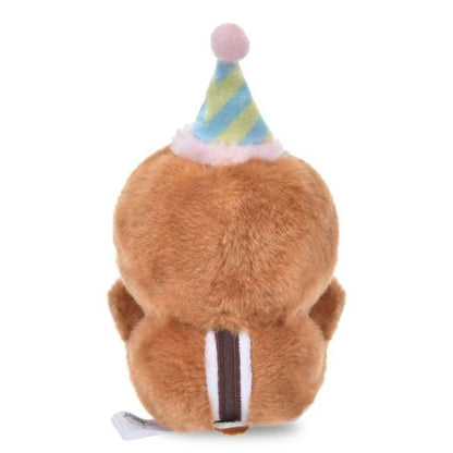 Japan Tokyo Disney Store Chip Plush Toy Urupocha-chan Birthday Chip & Dale
