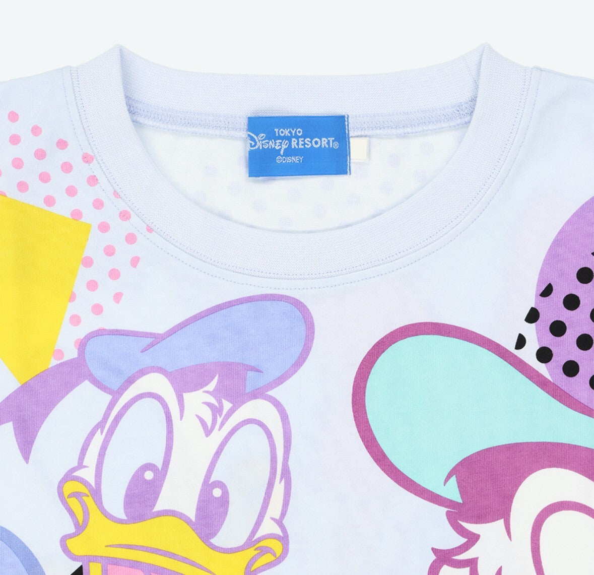 Japan Tokyo Disney Resort Donald Duck T-shirt 2025 limited Daisy Duck
