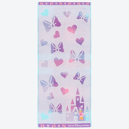Japan Tokyo Disney Resort Daisy Duck Face Towel Limited 2026