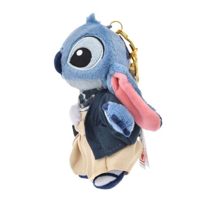 Japan Tokyo Disney Store  Stitch Plush Toy Keychain Japan Original