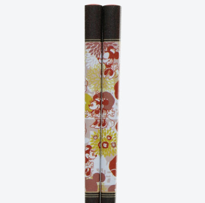 Japan Tokyo Disney Resort Chopsticks Japanese Tableware Minnie Mouse 2025