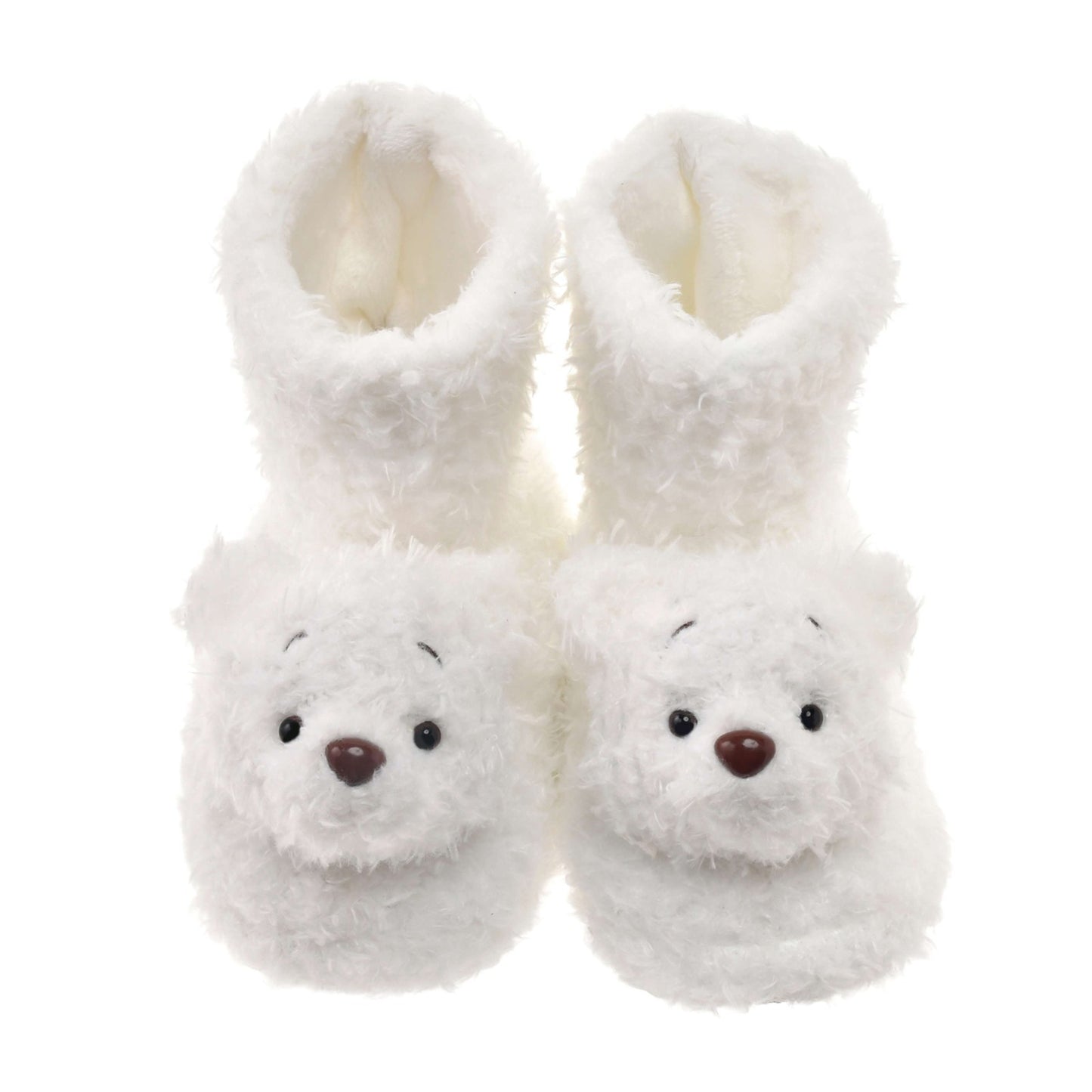 Japan Tokyo Disney Store Pooh Room Shoes Sizes 23-25 ​​WHITE Christmas