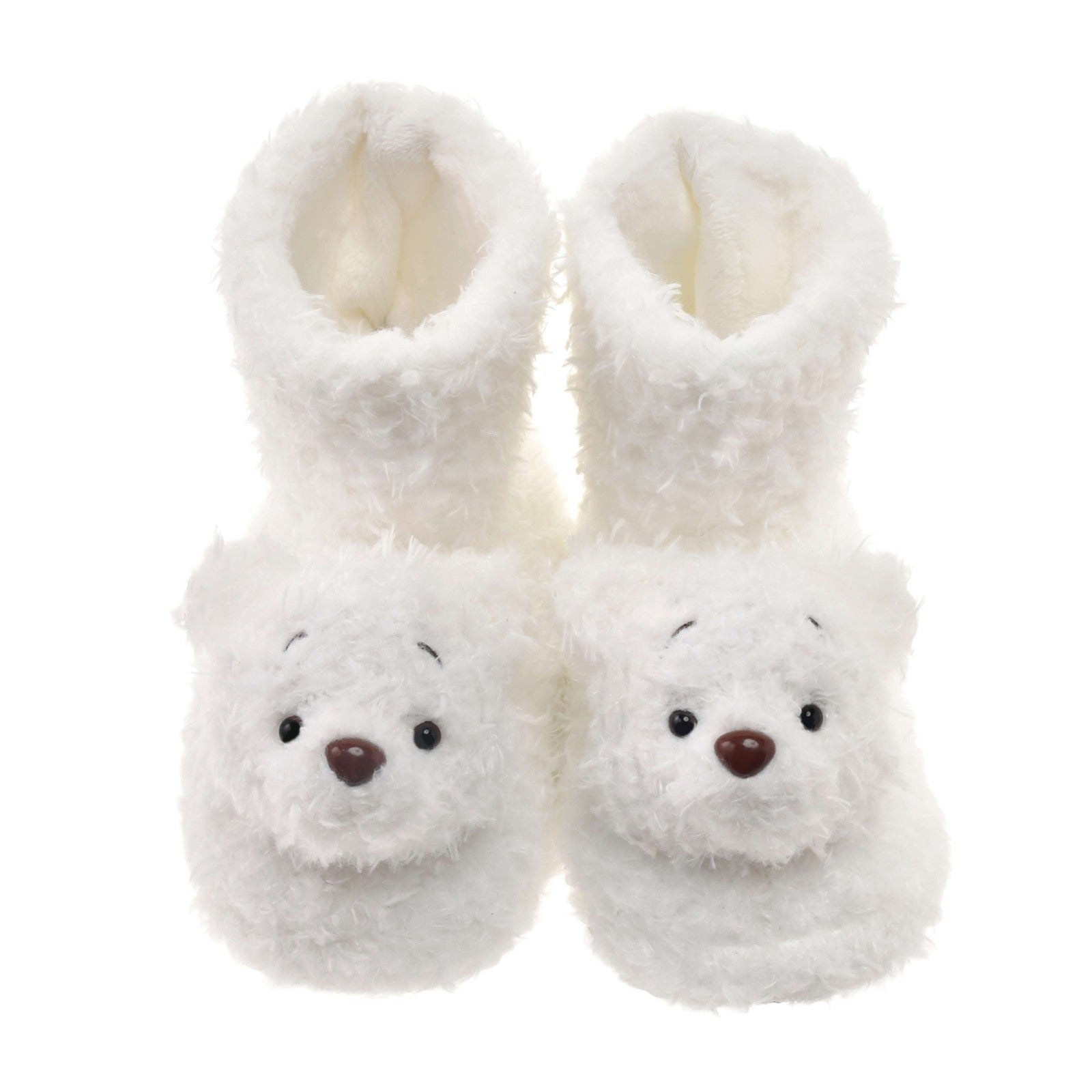 Japan Tokyo Disney Store Pooh Room Shoes Sizes 23-25 ​​WHITE Christmas