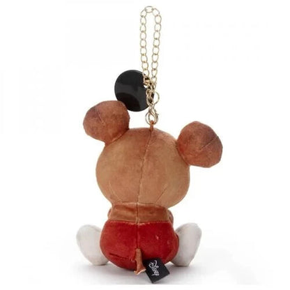 Japan Disney Takara Tommy Nui Pan Bakery Plush Toy Keychain Mickey