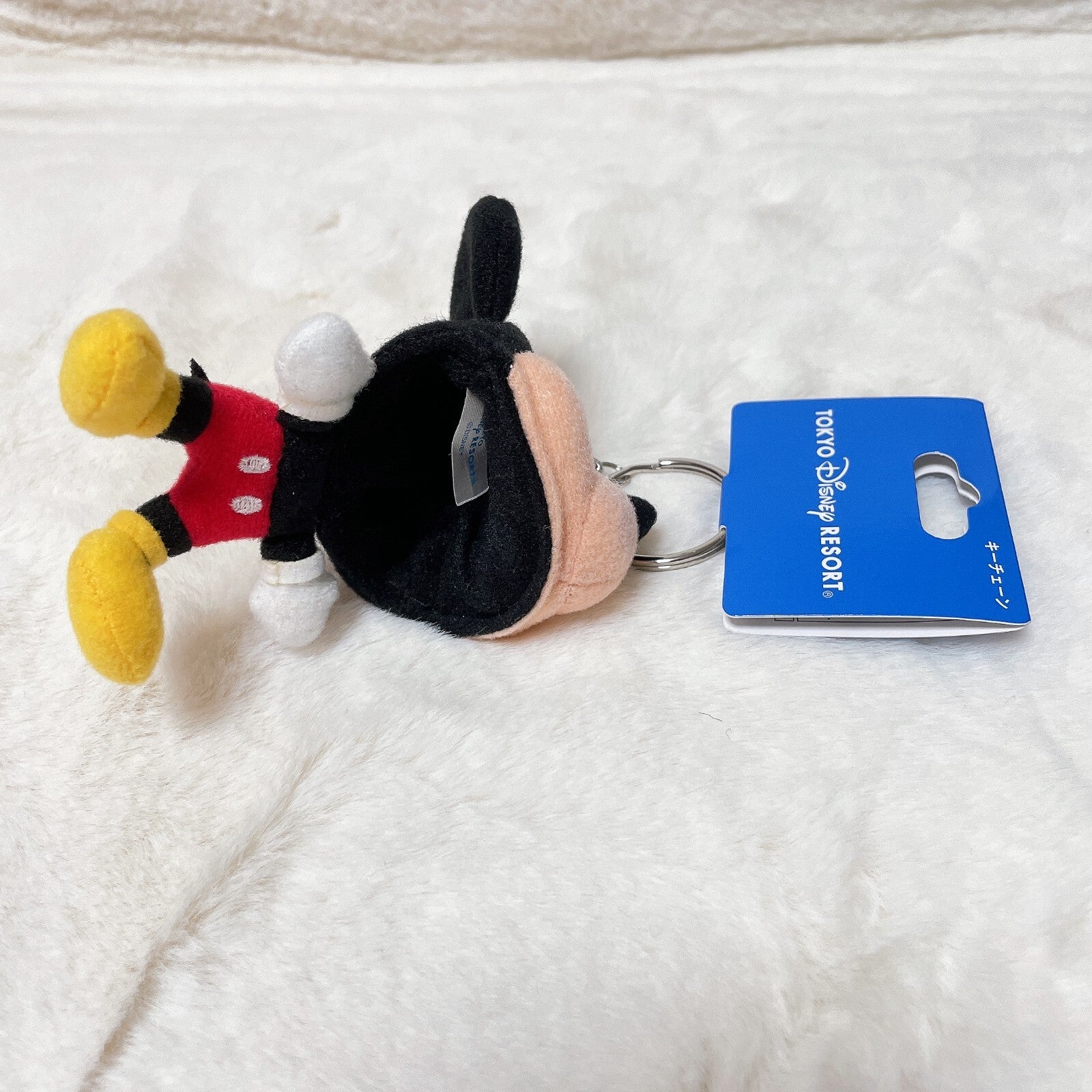 Japan Tokyo Disney Resort  Mickey Keychain fan cap Hat New