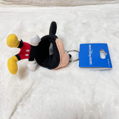Japan Tokyo Disney Resort  Mickey Keychain fan cap Hat New
