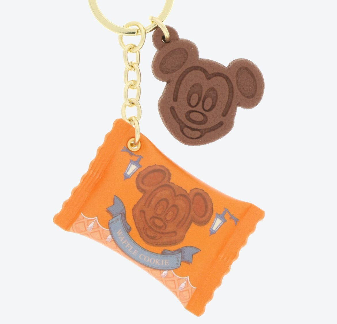 Japan Tokyo Disney Resort Mickey Waffle Company Keychain Set