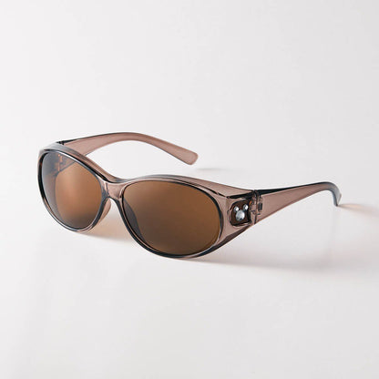 Japan Disney Fantasy Shop Bellemaison Fashionable overglasses Mickey motif Brown
