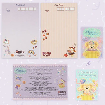 Japan Tokyo Disney Resort Duffy Halloween 2026 Duffy Postcard with Stickers