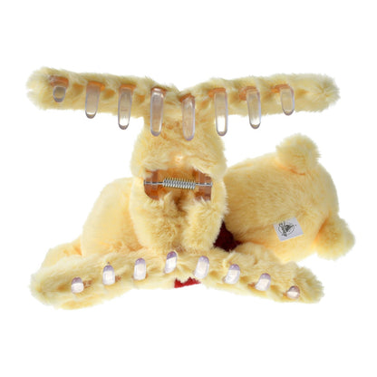 Japan Tokyo Disney Store Winnie the Pooh Hair Clip Huggable Plush Toy Style