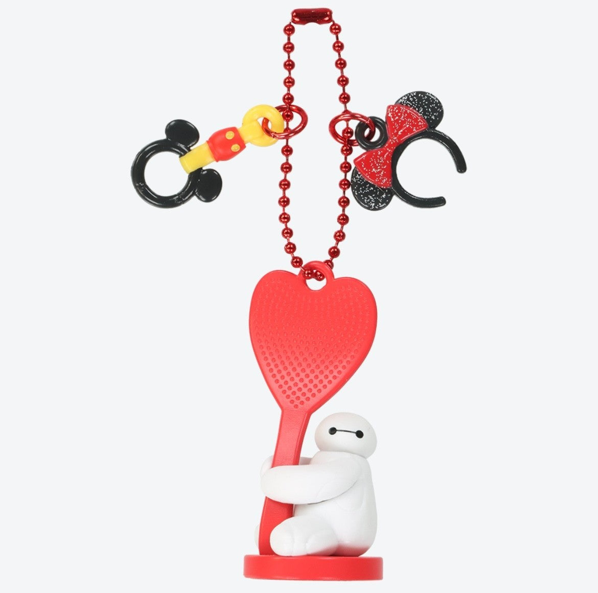 Japan Tokyo Disney Resort Mickey Mouse Keychain 3 pieces Big Hero 6 Donald Duck