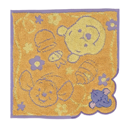 Japan Tokyo Disney Store Winnie the Pooh Lumpy Roo Mini Towel Friends