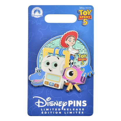 Japan Tokyo Disney Store Jesse & Tech Trio Pin Badge Toy Story 5