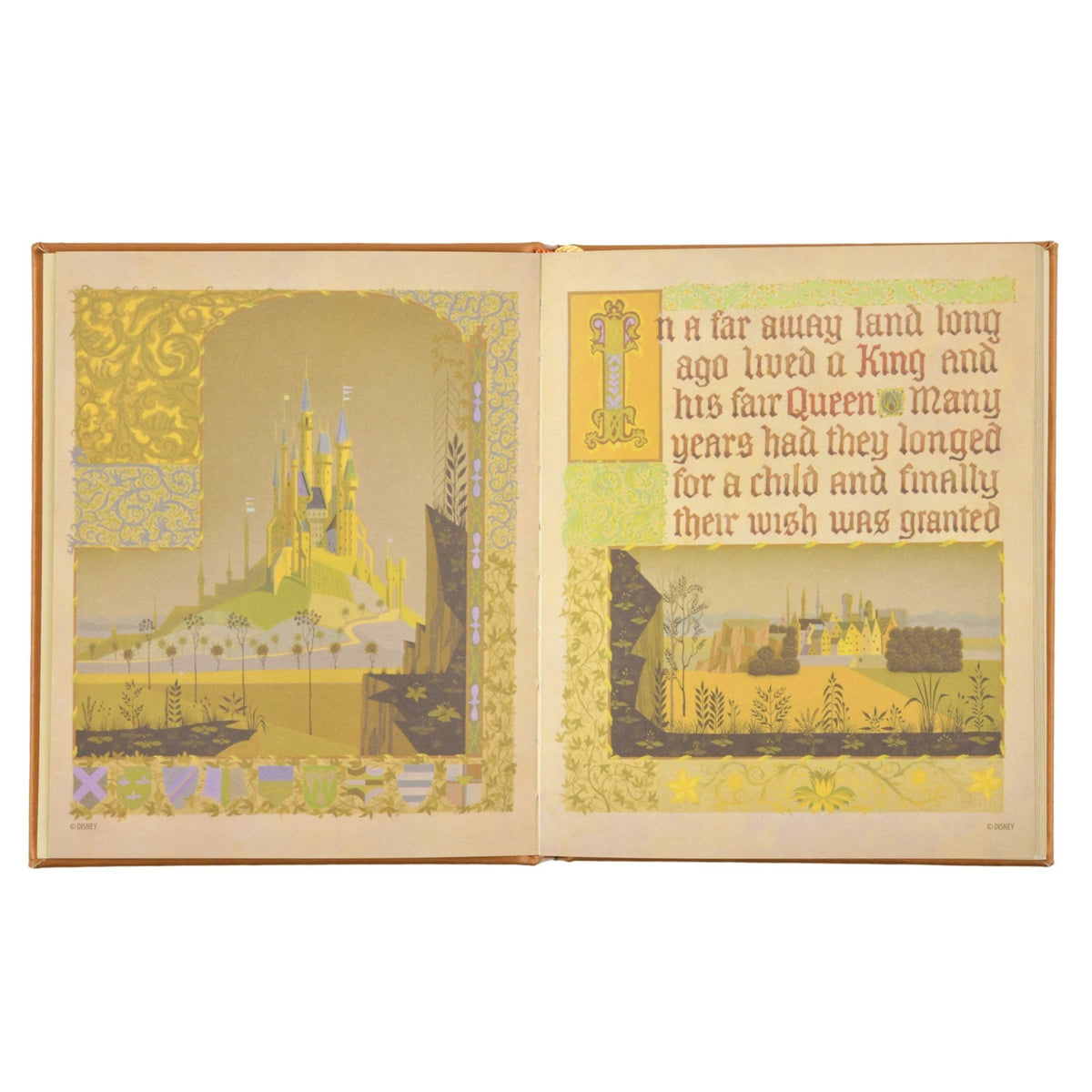 Japan Tokyo Disney Store Sleeping Beauty Notebook Storybook Archives Collection