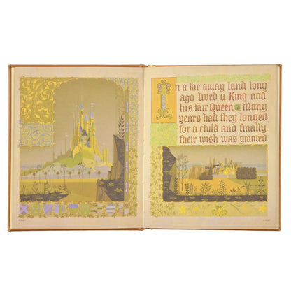 Japan Tokyo Disney Store Sleeping Beauty Notebook Storybook Archives Collection
