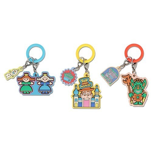 Japan Tokyo Disney Resort Charm Set Park Motif Memories Rubber Mascot
