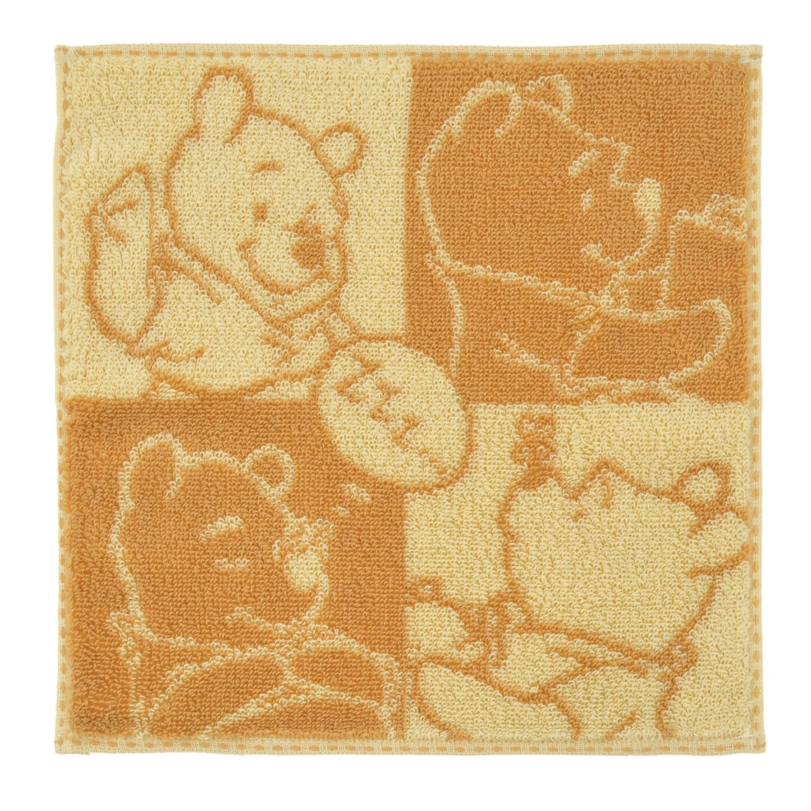 Japan Tokyo Disney Store Winnie the Pooh Mini Towel Retro Comic