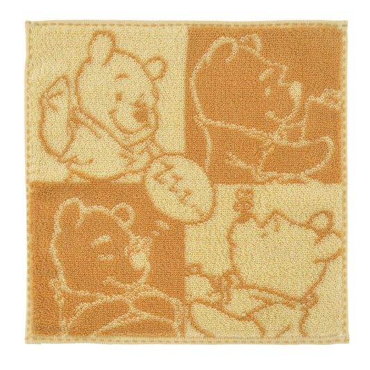 Japan Tokyo Disney Store Winnie the Pooh Mini Towel Retro Comic