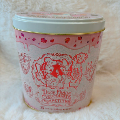 Japan Tokyo Disney Resort Chocolate Crunch Tin Can Daisy Donald