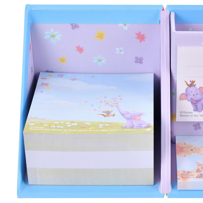 Japan Tokyo Disney Store Pooh Sticky Notes & Memo Pad with Pen Stand Roo & Lumpy