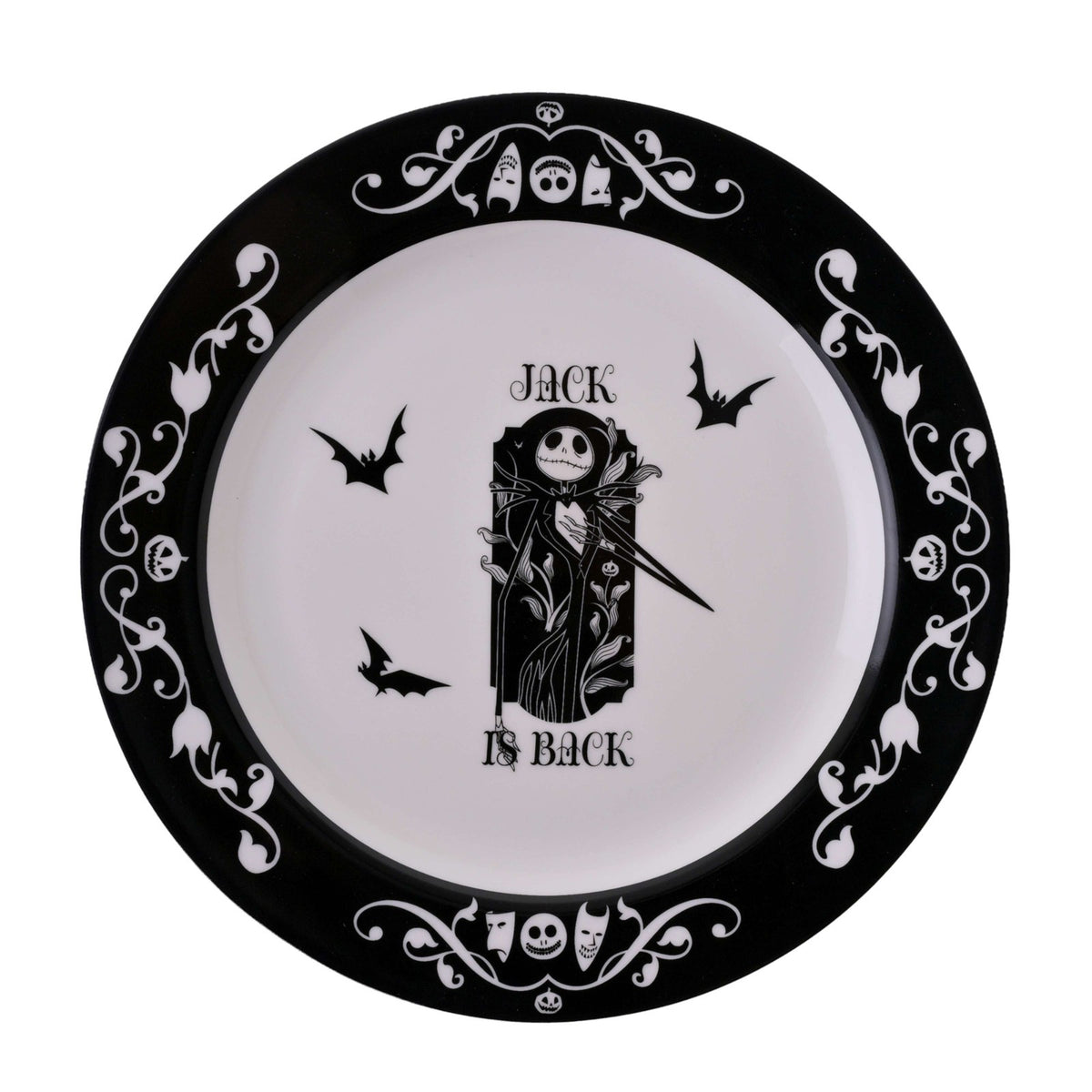Japan Tokyo Disney Store Jack Table Top Plate Nightmare Before Christmas