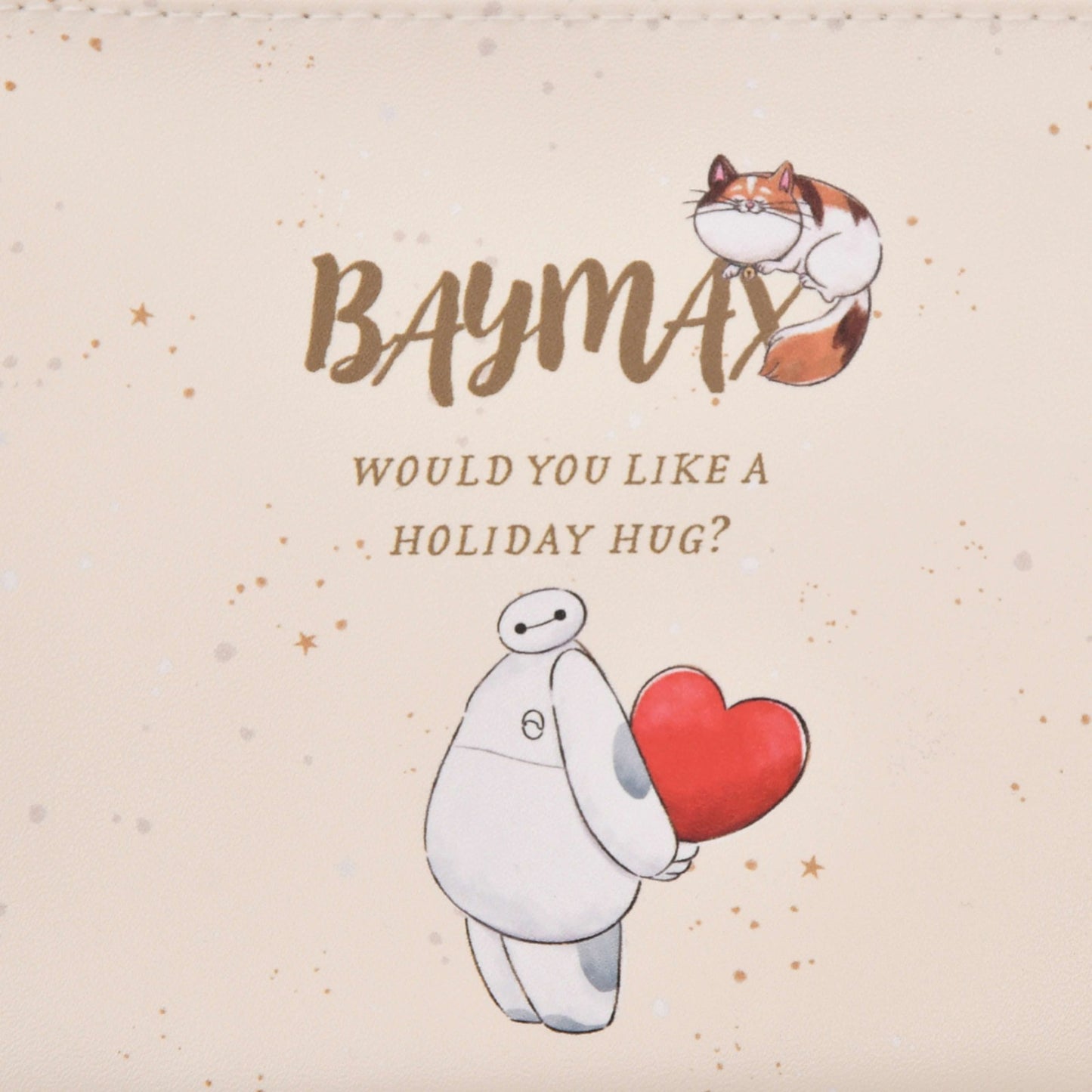 '+Japan Tokyo Disney Store Baymax & Mochi Pouch (S) Flat Holiday Gift