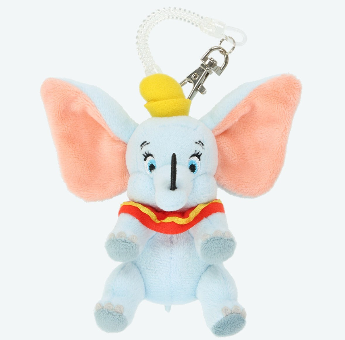 Japan Tokyo Disney Resort Dumbo Plush Toy Keychain Charm 2025