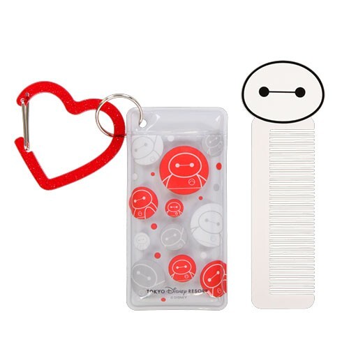 Japan Tokyo Disney Resort Baymax Comb & Case with carabiner