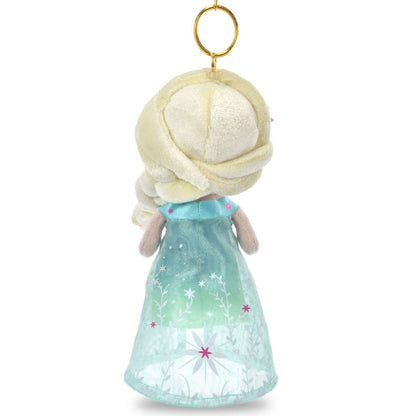 Japan Tokyo Disney Store Elsa Plush Toy Keychain TINY FROZEN FEVER