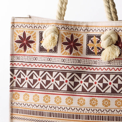 Japan Disney Fantasy Shop Bellemaison Moana Grassy Material Tote Bag