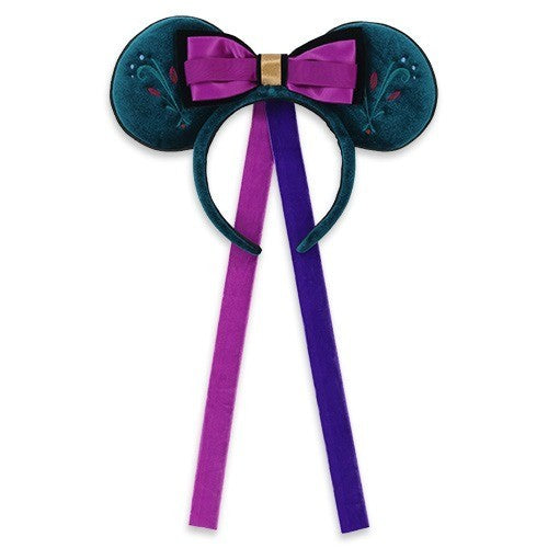 Japan Tokyo Disney Resort Elsa Frozen Headband Ears Cap Fantasy Springs