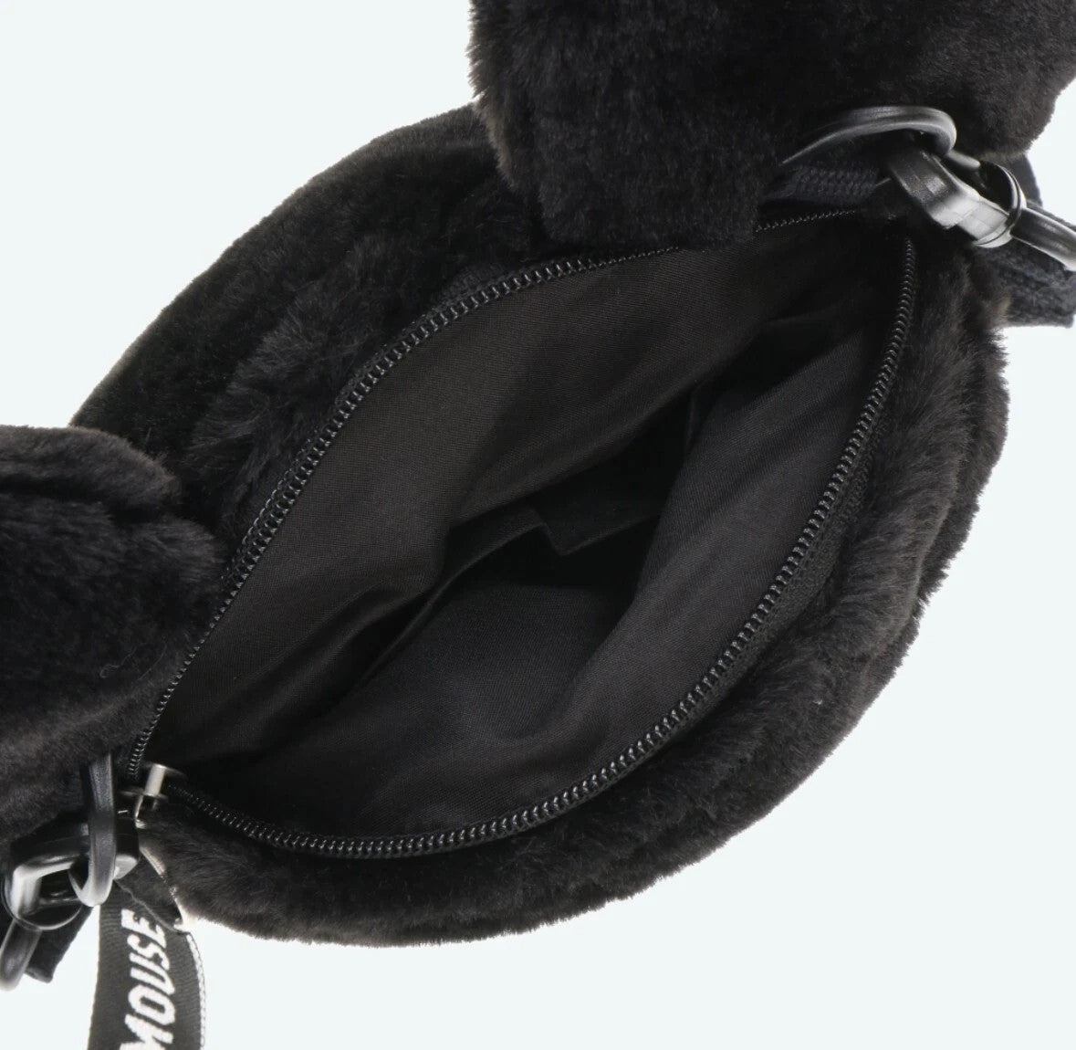 Japan Tokyo Disney Resort Ears & Shoulder Bag Mickey limited Cap Hat Black
