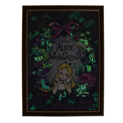 Japan Tokyo Disney Store Alice Jigsaw Puzzle 500 Pieces Glow-in-the-Dark 75TH