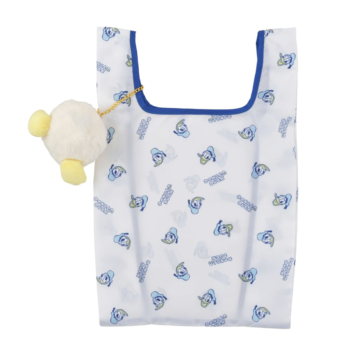 '+Japan Tokyo Disney Store Donald Shopping Eco Bag Pouch DONALD MOKOMOKO BIRTHDAY
