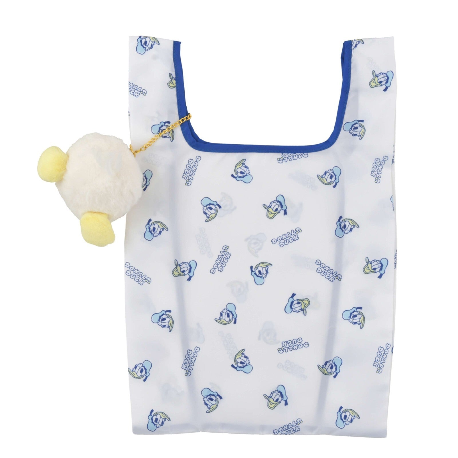 '+Japan Tokyo Disney Store Donald Shopping Eco Bag Pouch DONALD MOKOMOKO BIRTHDAY