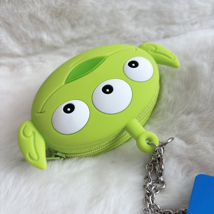 Japan Tokyo Disney Resort Toy Story Little Green Men Alien Bag Charm Keychain