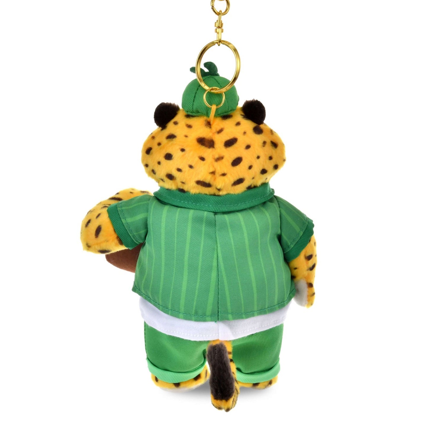 Japan Tokyo Disney Store Clawhauser Plush Toy Keychain BUGBURGA Zootopia 2