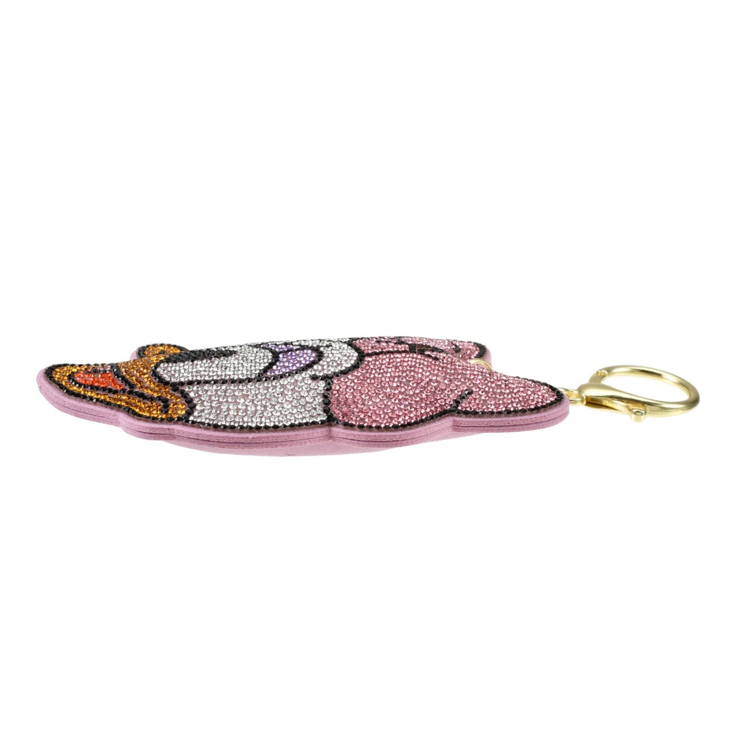 Japan Tokyo Disney Store Daisy Keychain Rhinestone Decoration Key chain Fes