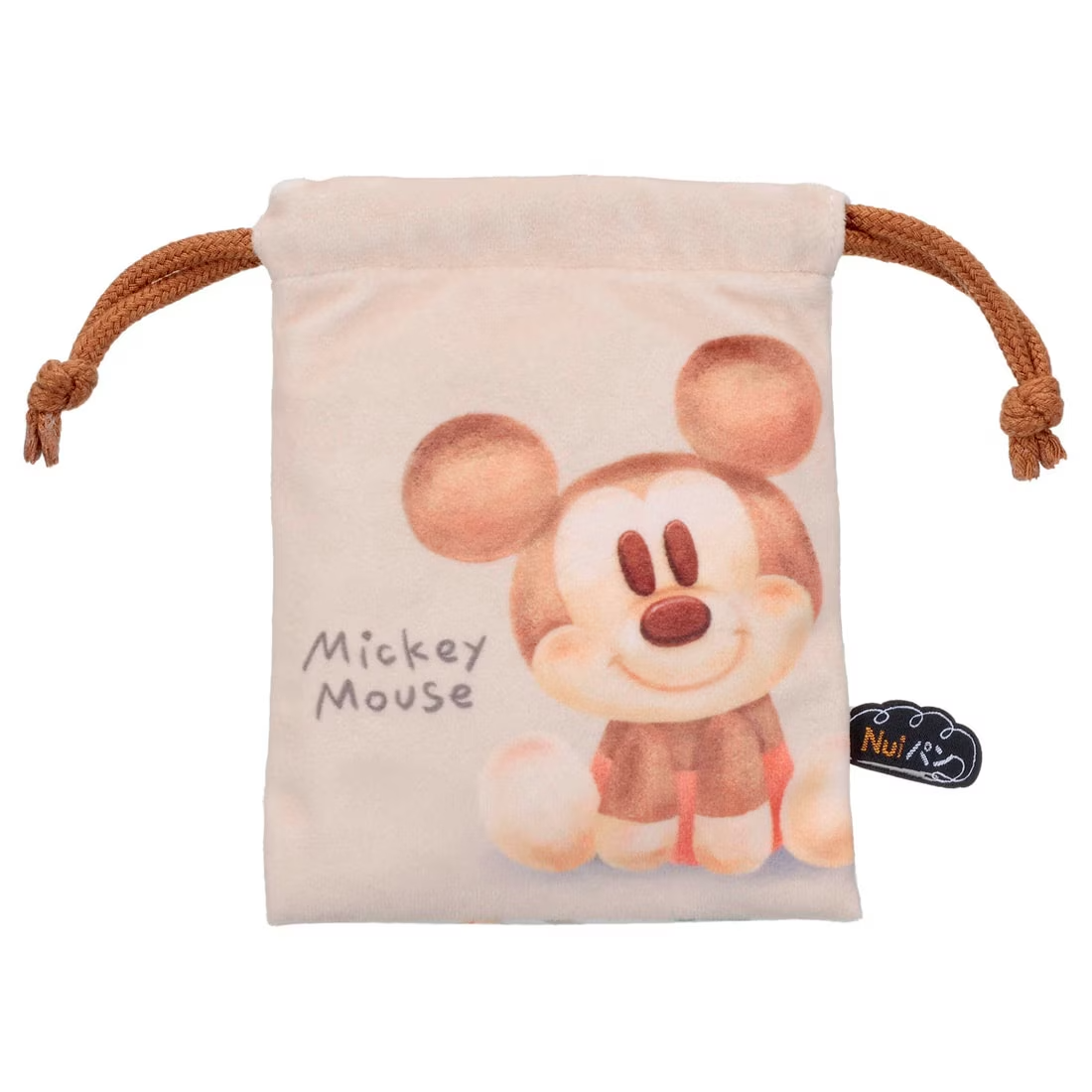 Japan Disney Takara Tomy Nui Pan Bakery Drawstring bag Mickey Minnie